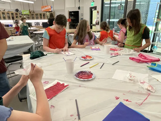 Science night at an elementary school